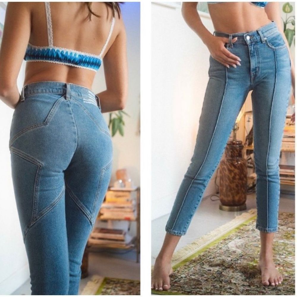 Revice Venus cropped Star medium wash size 27 jeans